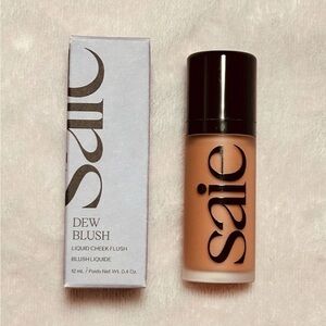 SAIE Dew Blush Liquid Cheek Blush Flush 0.4oz/12ml BNIB PEACHY